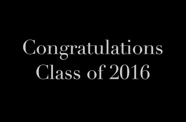 The 2016 Senior Video