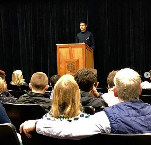 Alex van Schalkwyk ’19 Speaks of Resilience