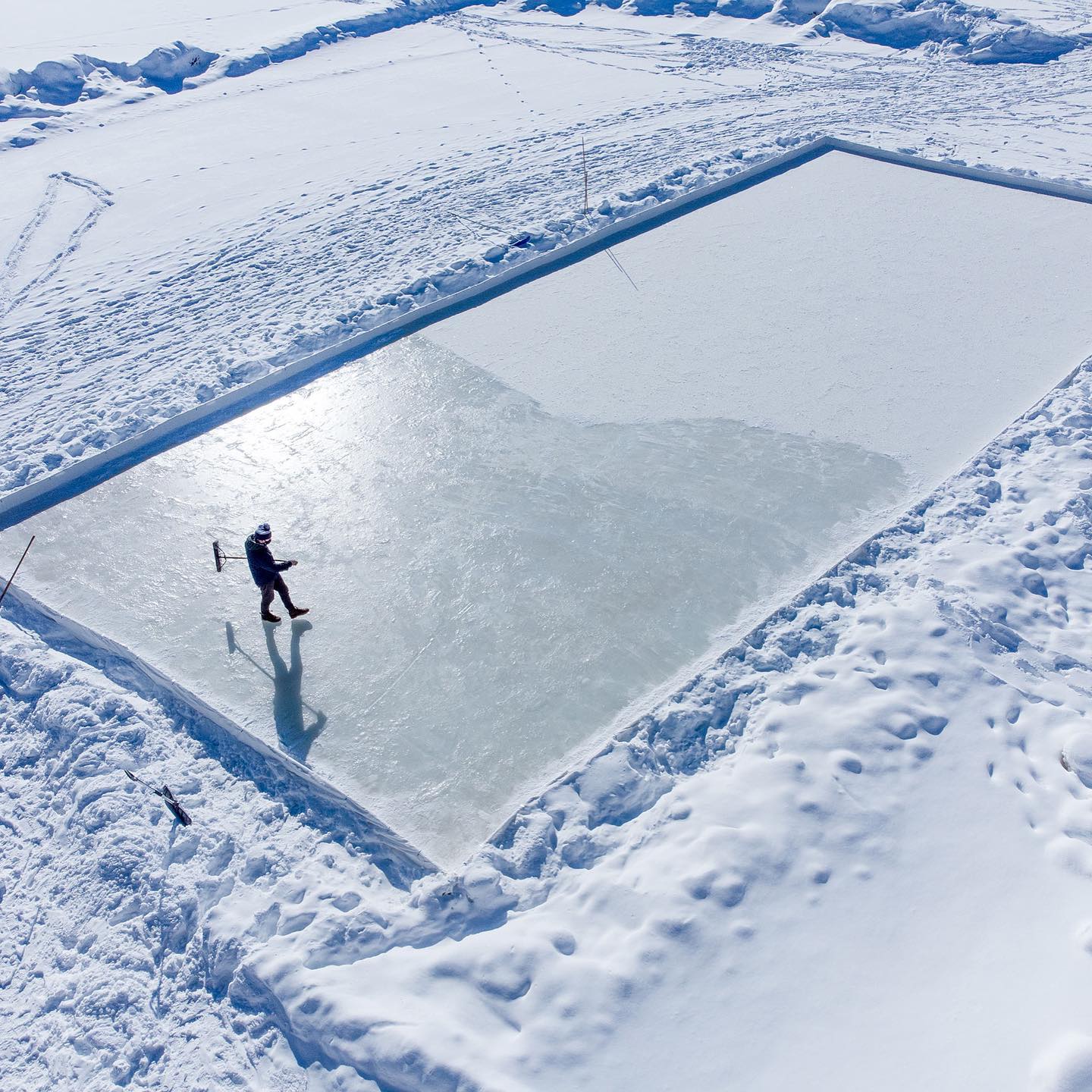 New Outdoor Rink Gets Rave Reviews