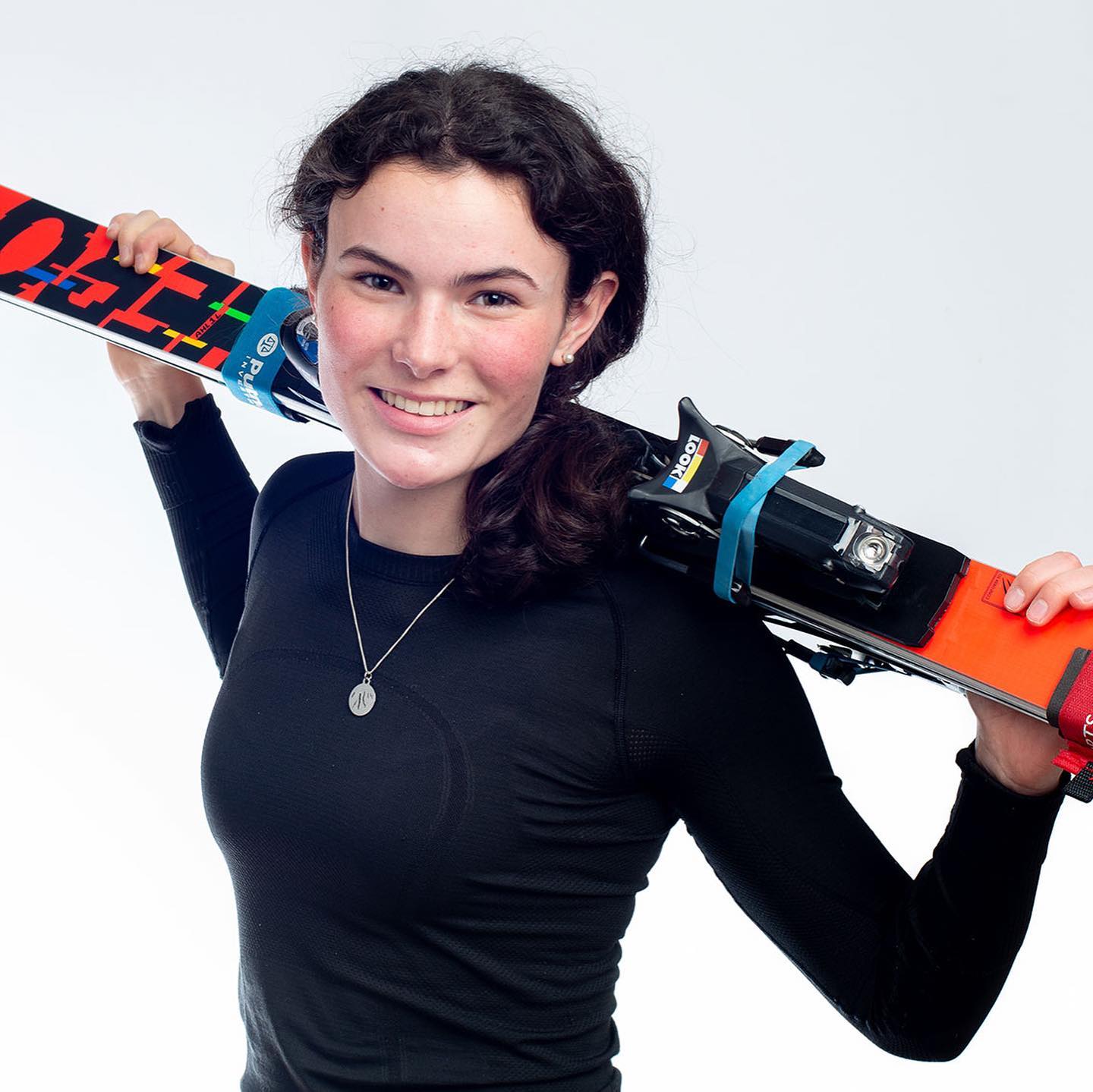 Huskies Race Against Top Collegiate Skiers