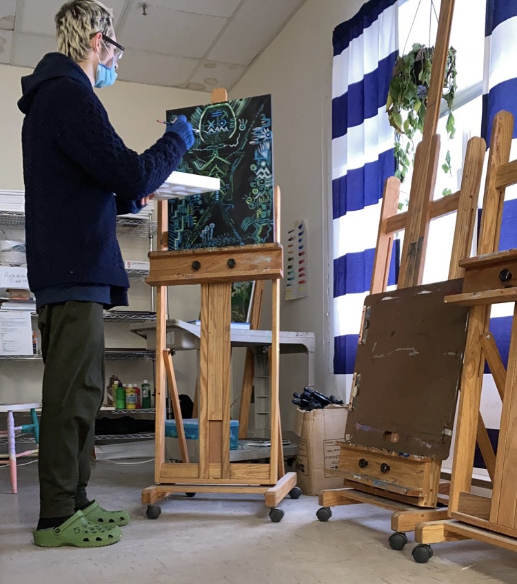 Art Room a Sanctuary for Creative Students