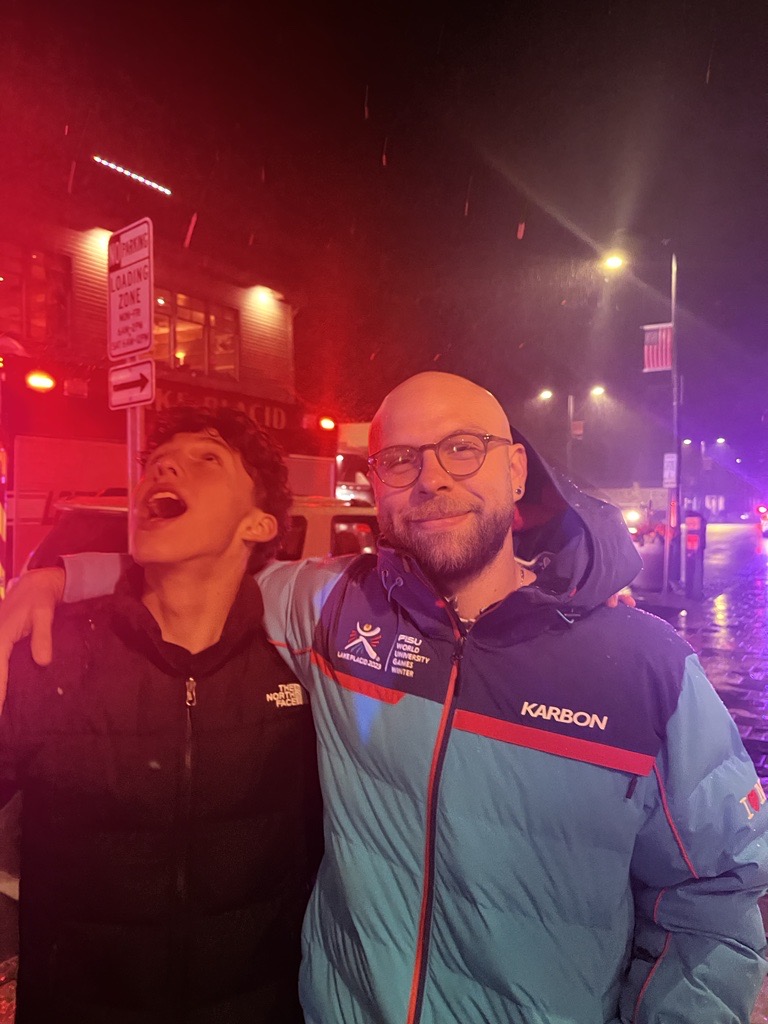 First Snow for Student and Faculty from Warm-Climates
