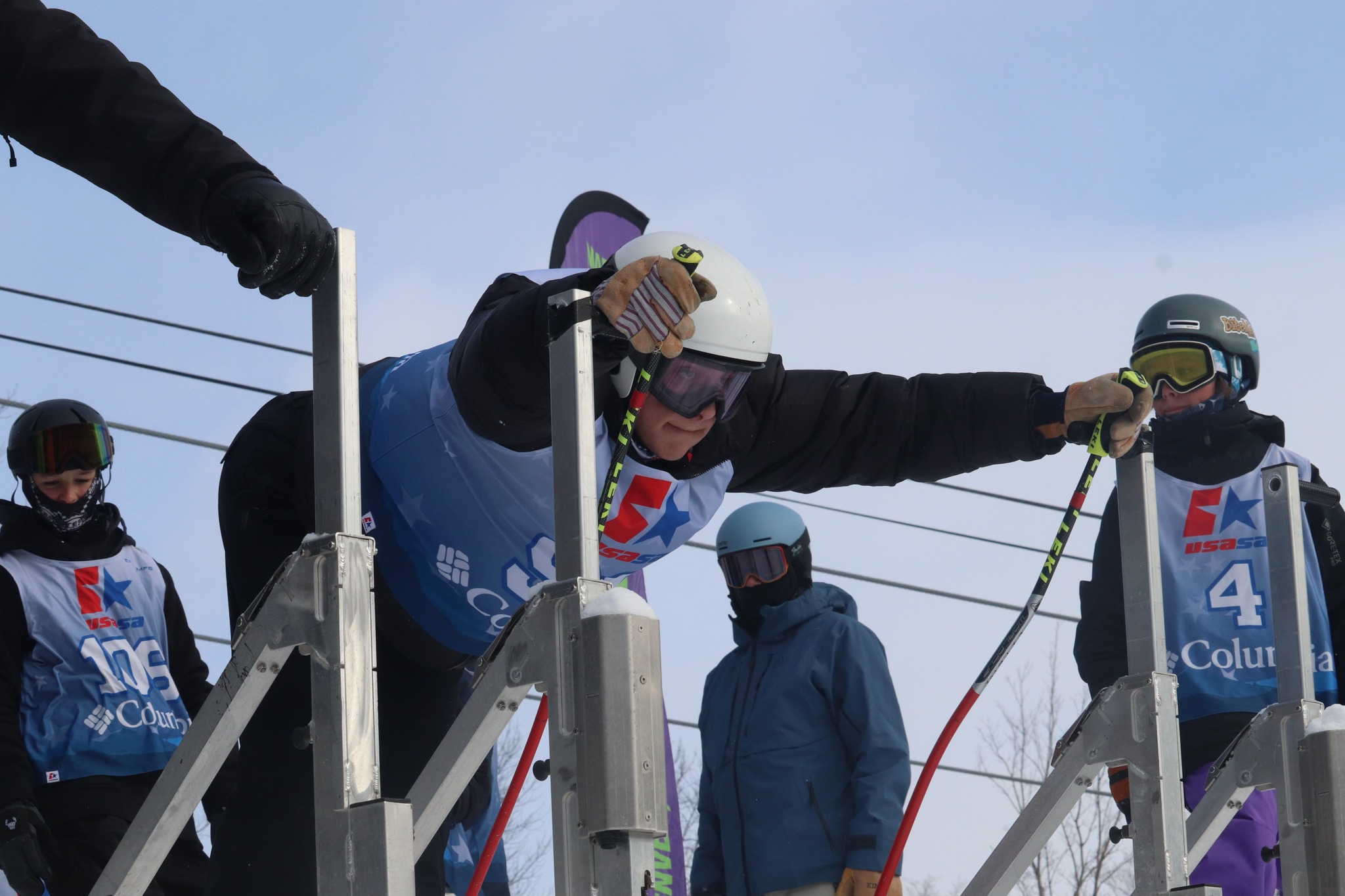 Fuller and Ferrillo Medal in Skier Cross