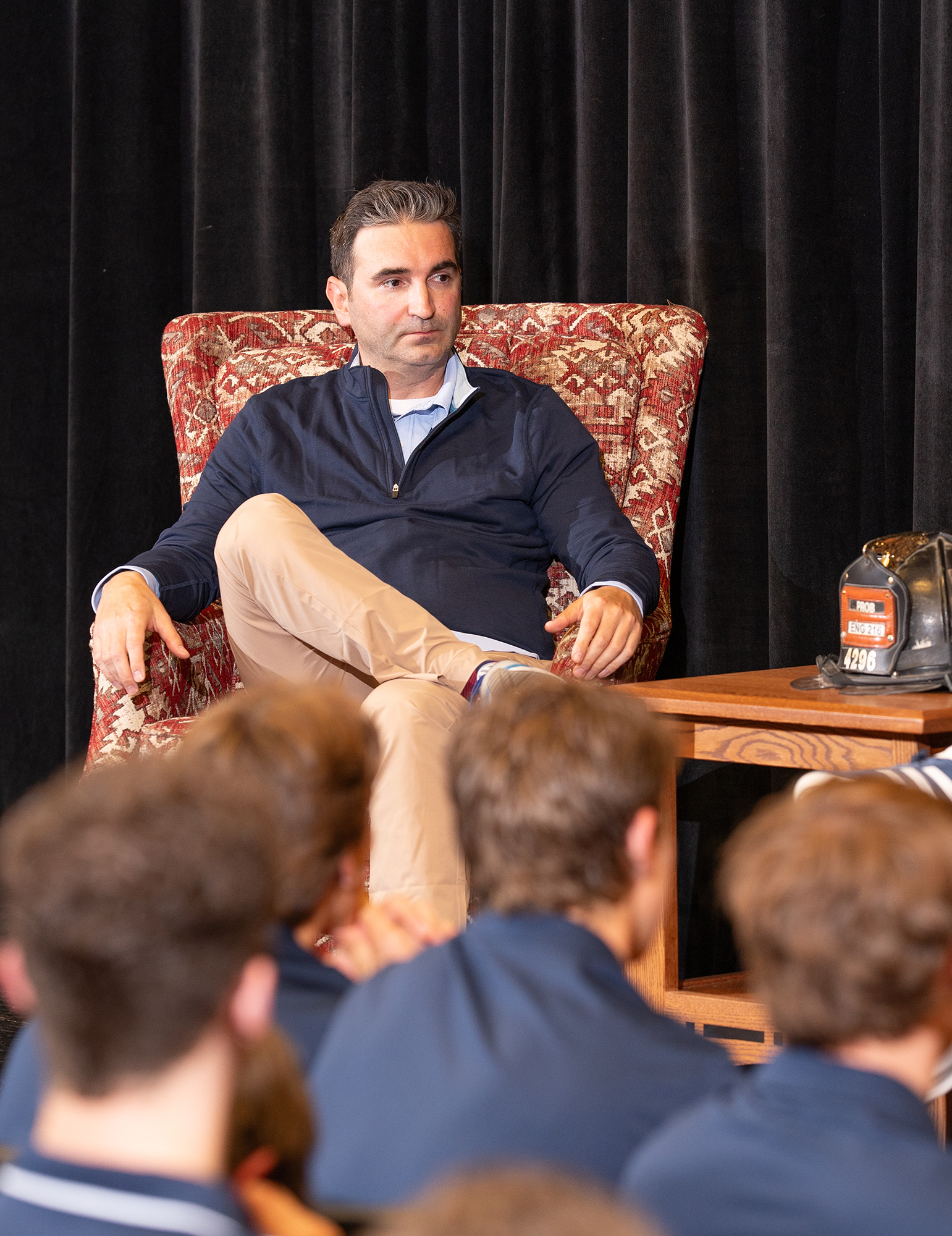 9/11 Firefighter Serra ’97 Speaks to School on Anniversary