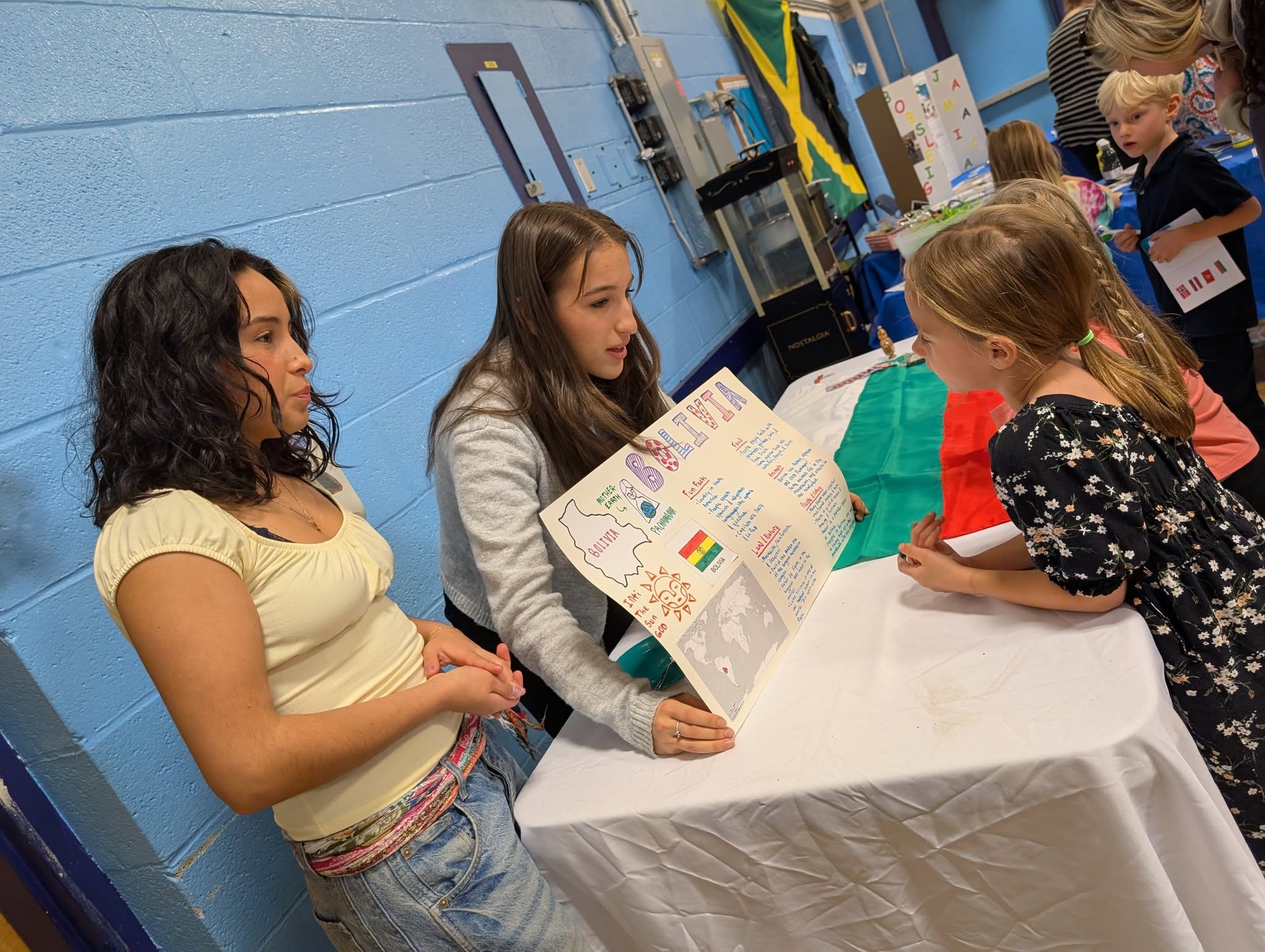 MSC Attends Elementary School Geography Night