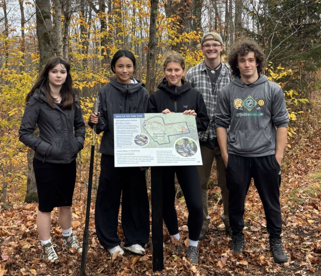 NAS Installs New Cobble Trail Signs
