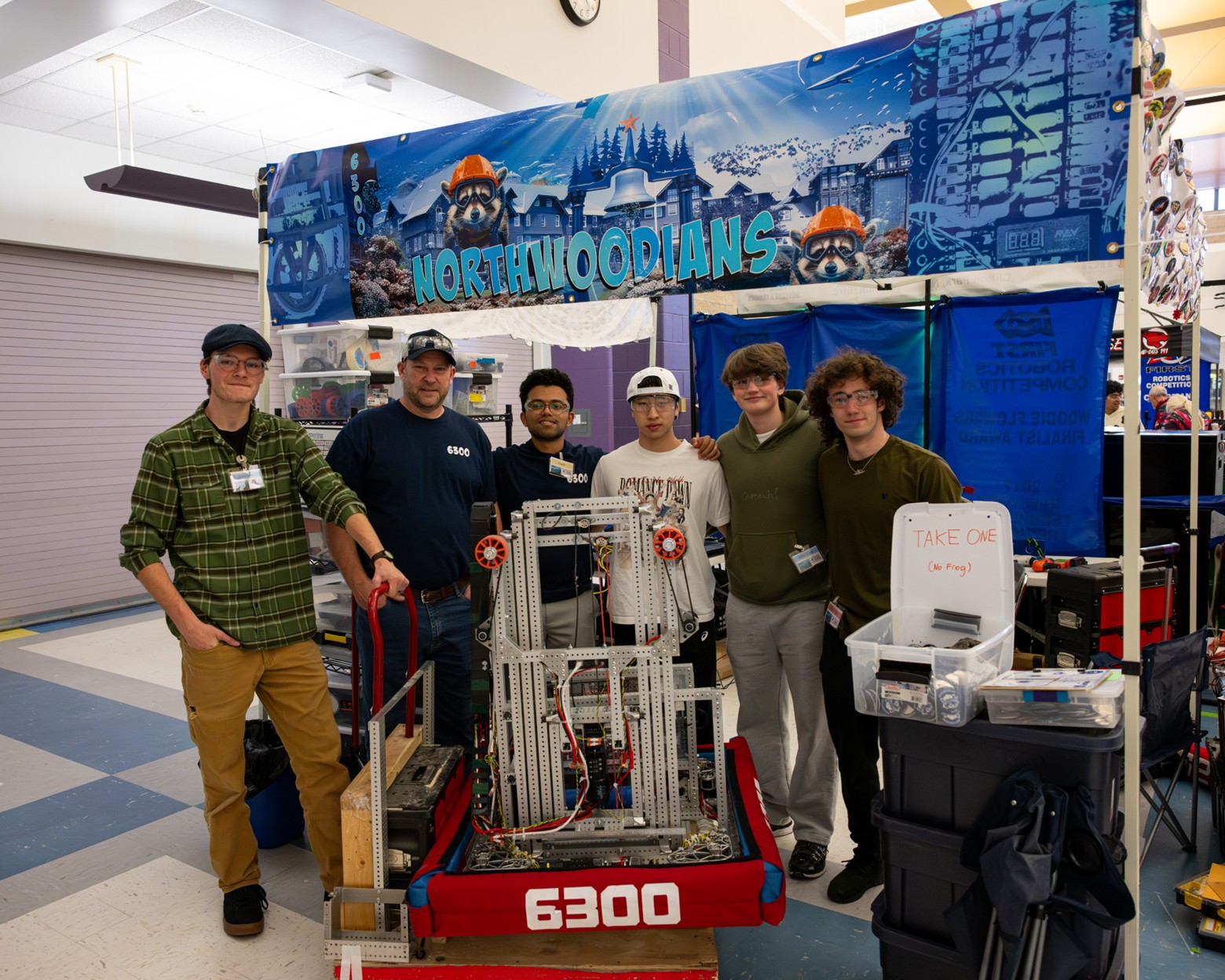 Robotics Team Makes Season Debut in Robot Rumble