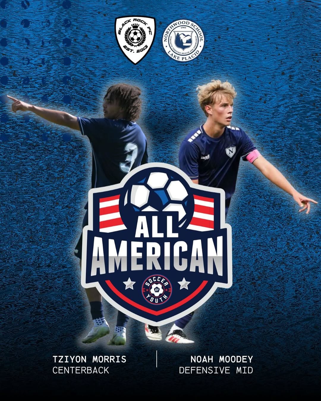 Moodey and Morris Named Soccer All-Americans