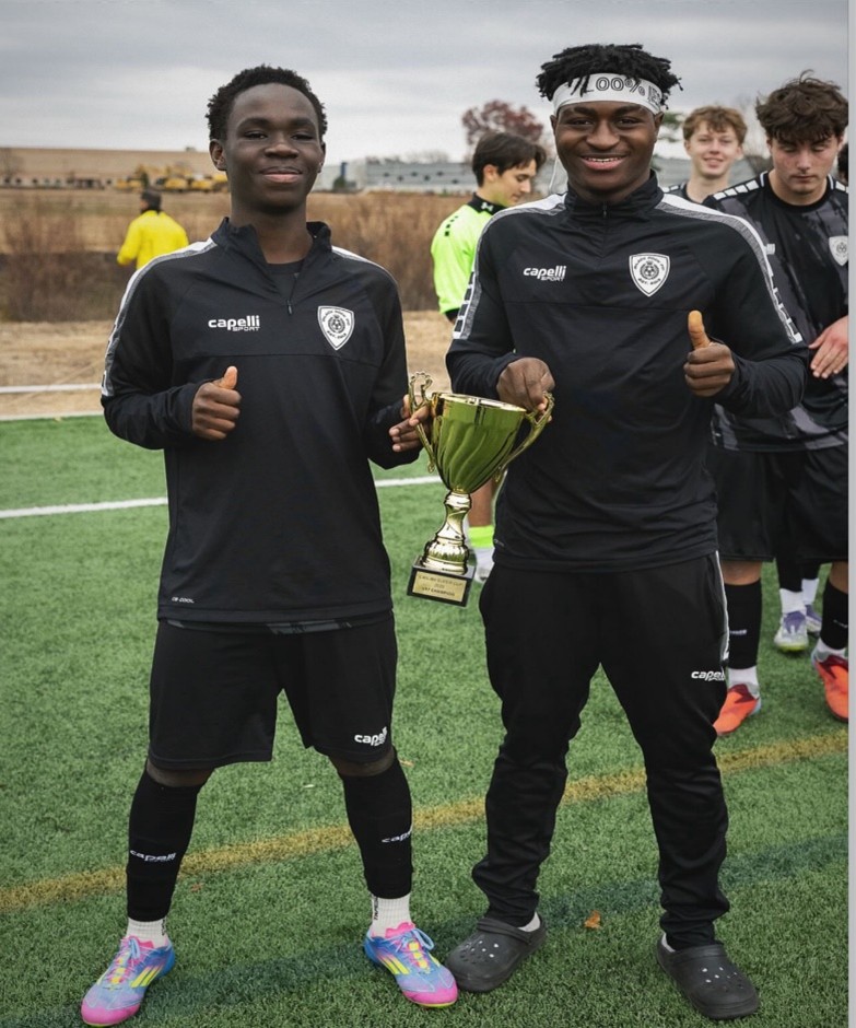 Two Ghanaian Soccer Talents at Northwood