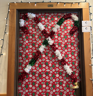 Deck the [Dorm] Halls: Student Doors Show Holiday Spirit