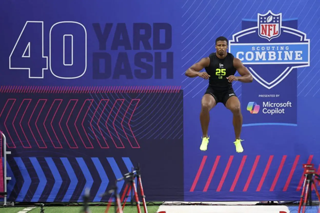 NFL Combine Risers