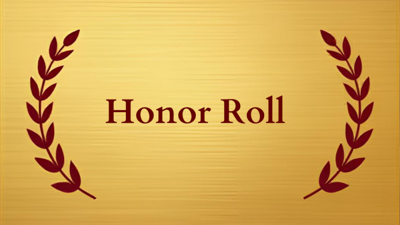 Second Semester Honor Rolls Released