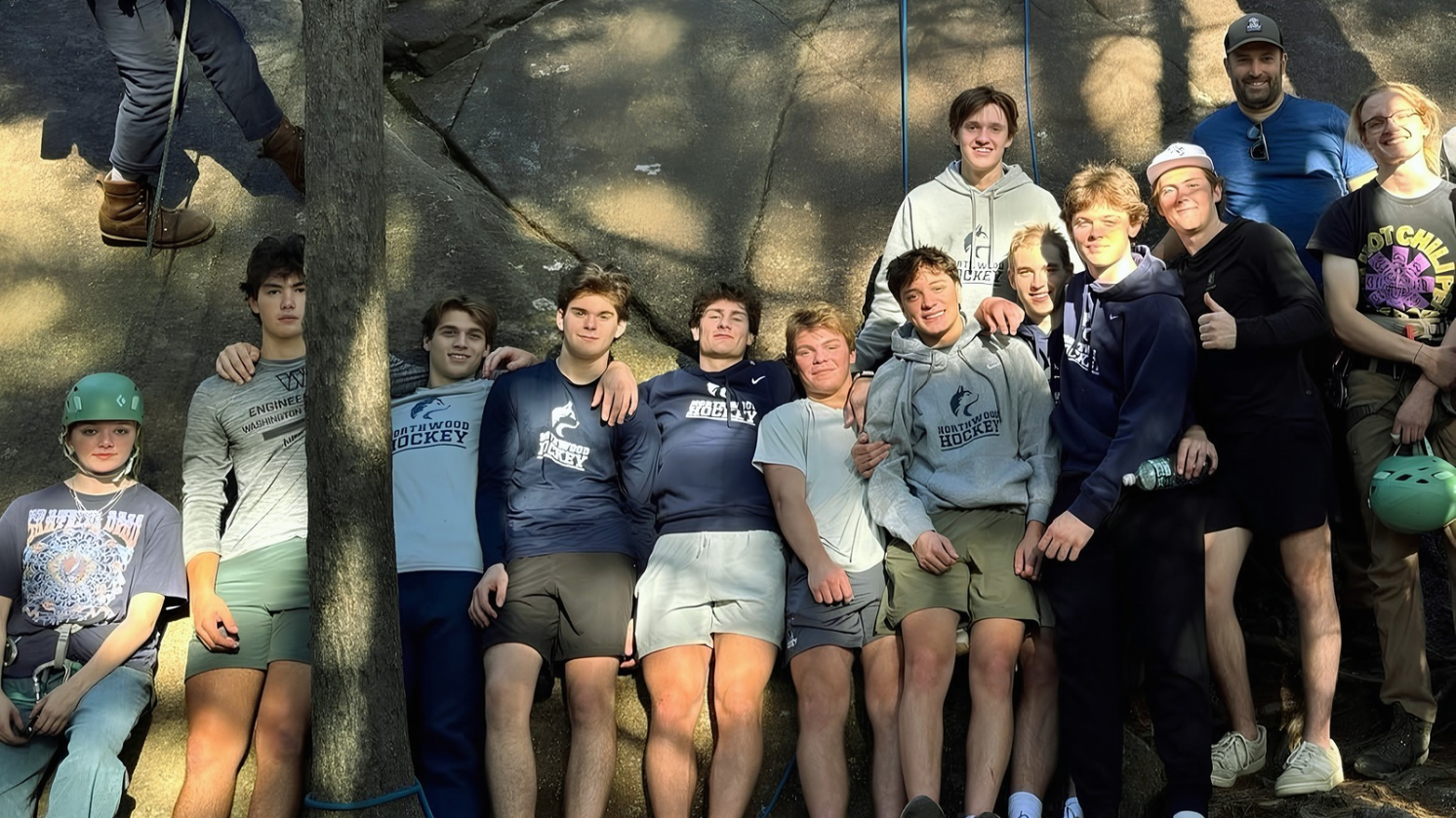 Prep Hockey Builds Teamwork With Adventure Sports